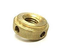 Brass Knurled Nuts