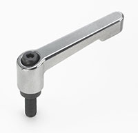 Chrome Plated Adjustable Levers w/stud