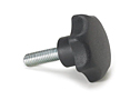 Item Image - Plastic Hand Knobs(Inch-External Thread)