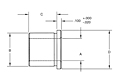 bullet nose dowel liners schematic